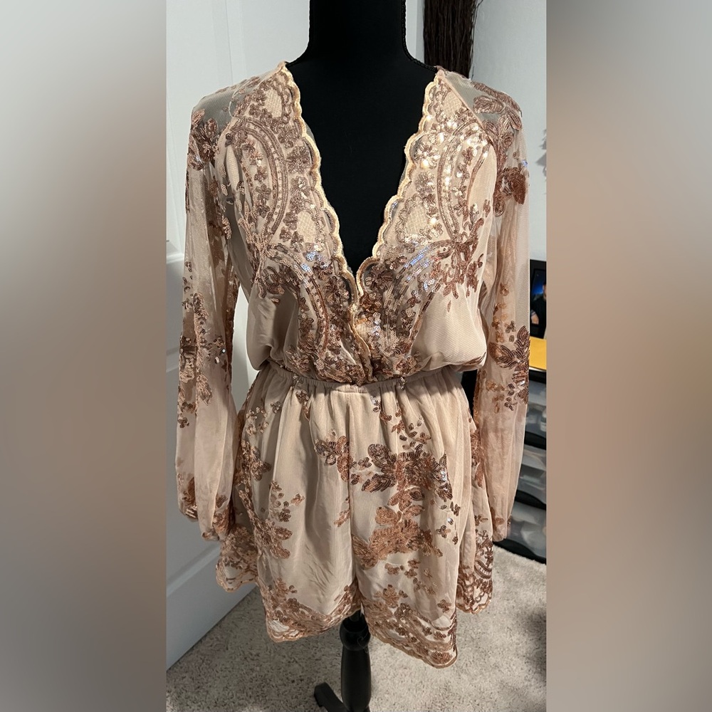 Unbranded Sequin jumper/romper Size M